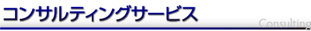 コンサルティング