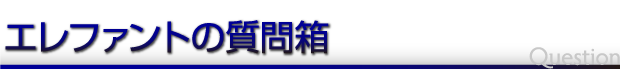 エレファントの質問箱
