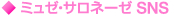 ミュゼ・サロネーゼSNS